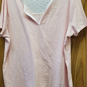 Cotton two color t-shirt